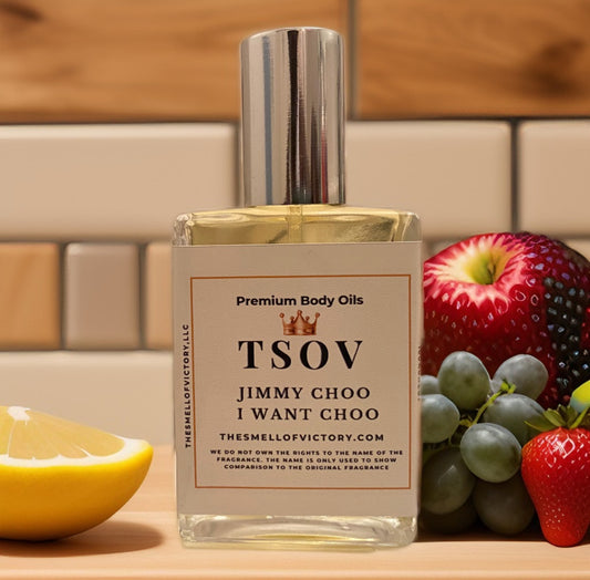 Compare to aroma of Jimmy Choo I Want Choo Perfume