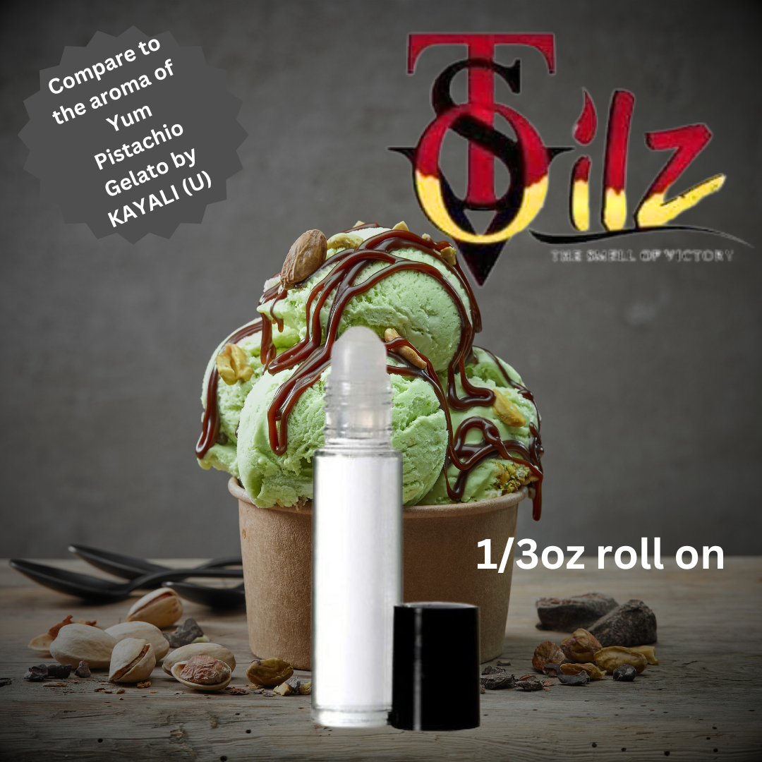 Compare to the aroma of Yum Pistachio Gelato by KAYALI (U)