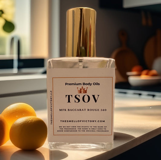 Compare to the aroma of Baccarat Rouge 540