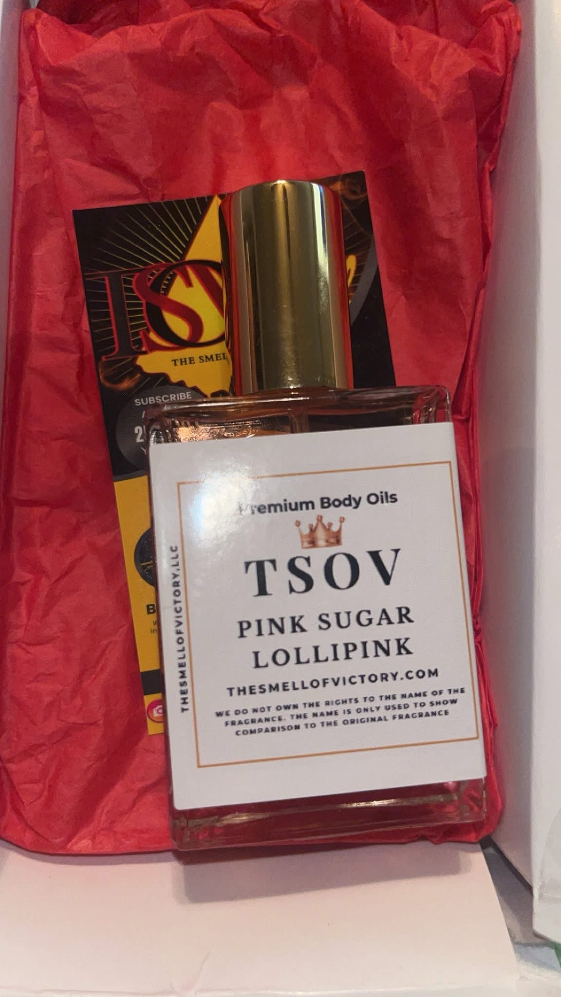 Compare to the aroma of Pink Sugar Lollipink Perfume