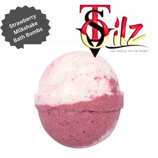 5oz. Strawberry Milkshake Bath Bombs