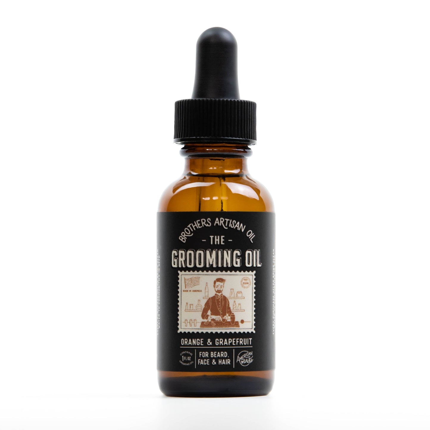 The Grooming Oil: Orange & Grapefruit (M)