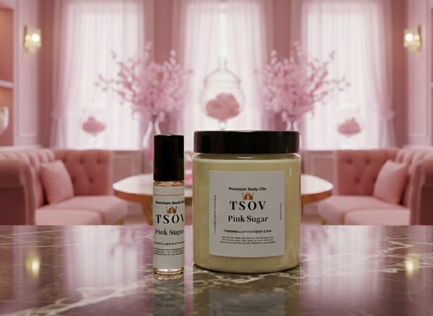 The Pink Sugar Duo-Perfume Oil and Body Butter
